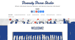 Desktop Screenshot of diversitydancestudio.com